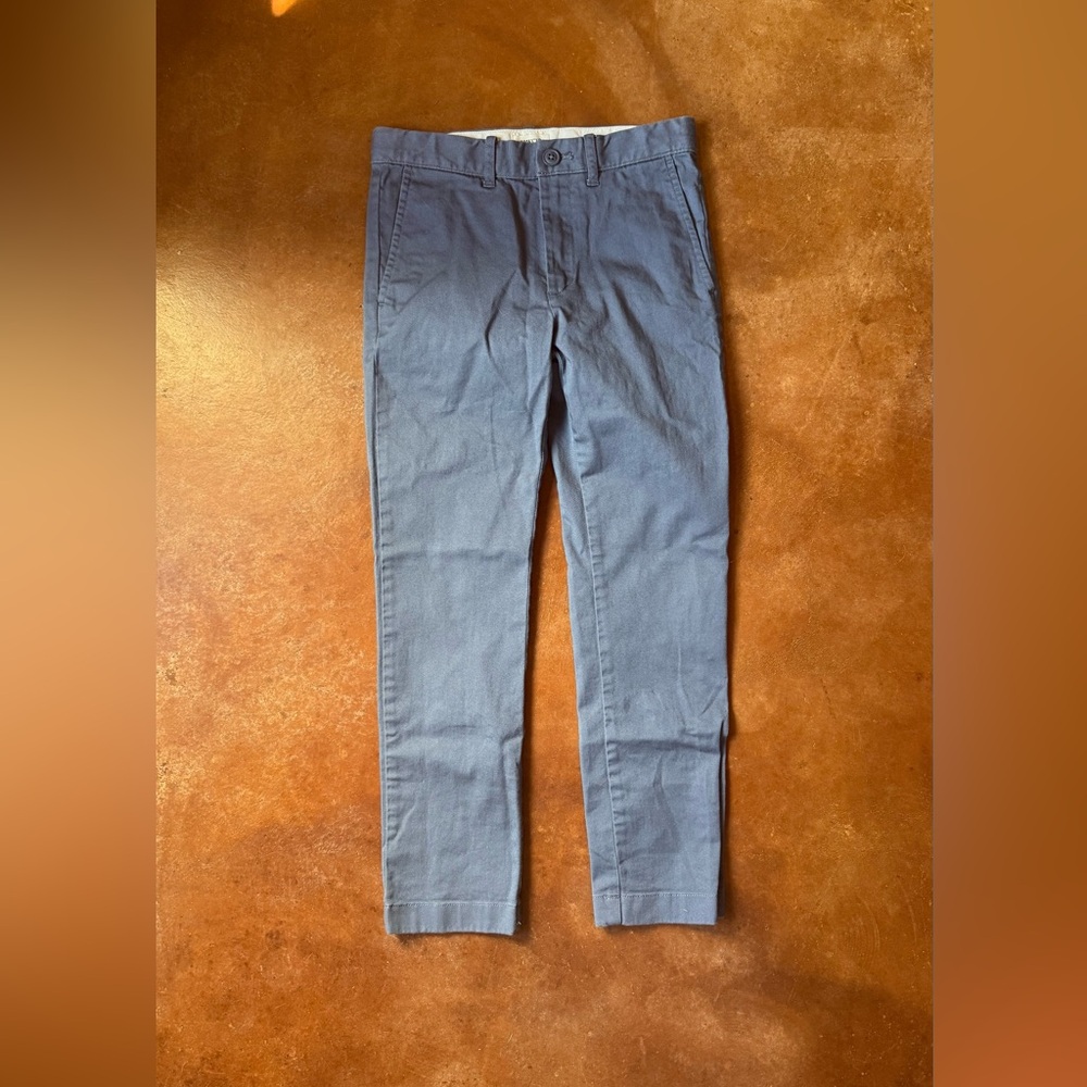 Crewcuts Classic Blue Chinos size 8 skinny